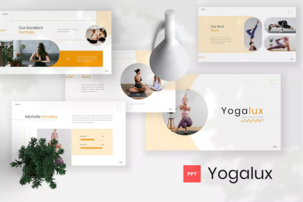 Yogalux – 瑜伽PowerPoint模板