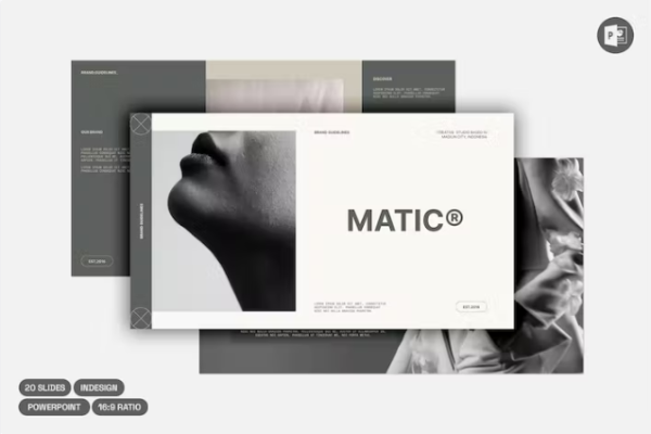Matic 品牌指南 – Powerpoint