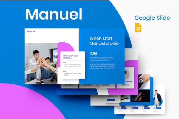 Manuel – 商务 Google 幻灯片模板