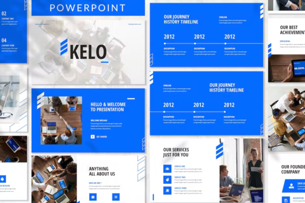 Kelo – 商业PowerPoint模板