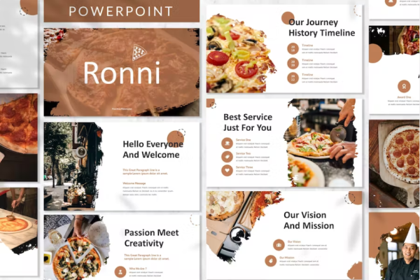 Ronni – 商业PowerPoint模板