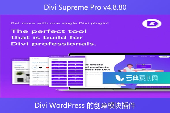 Divi Supreme Pro v4.8.80 – Divi WordPress 的创意模块插件