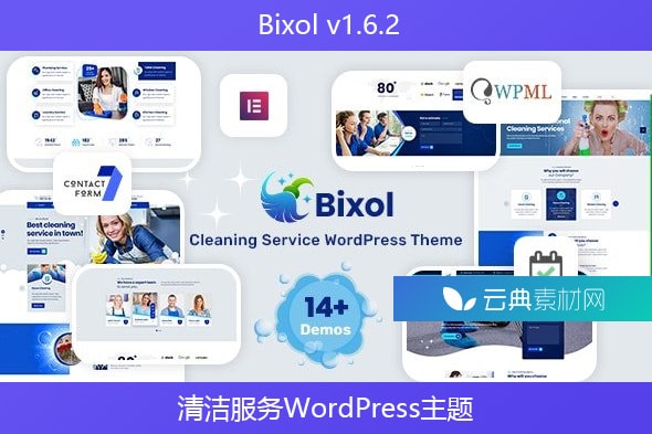 Bixol v1.6.2 – 清洁服务WordPress主题
