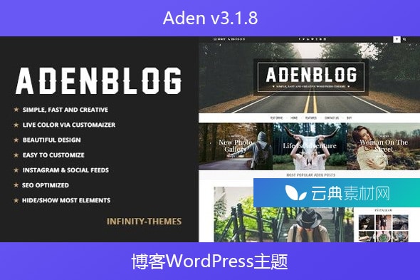 Aden v3.1.8 – 博客WordPress主题