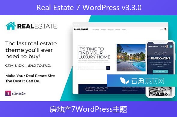 Real Estate 7 WordPress v3.3.0 – 房地产7WordPress主题