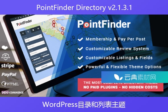 PointFinder Directory v2.1.3.1 – WordPress目录和列表主题