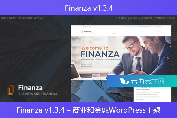 Finanza v1.3.4 – 商业和金融WordPress主题