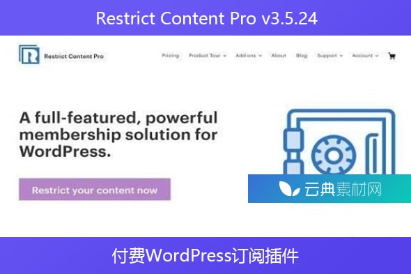 Restrict Content Pro v3.5.24 – 付费WordPress订阅插件