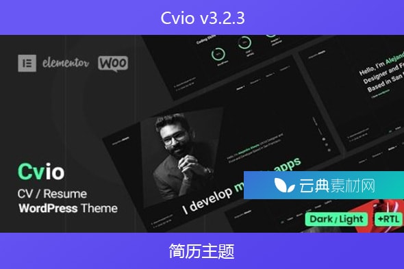 Cvio v3.2.3 – 简历主题