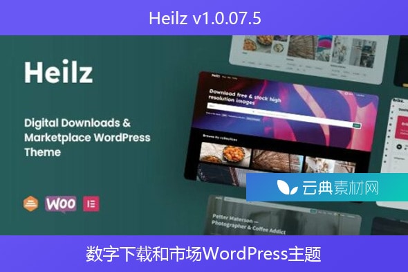 Heilz v1.0.07.5 – 数字下载和市场WordPress主题