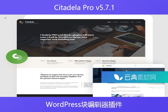 Citadela Pro v5.7.1 – WordPress块编辑器插件