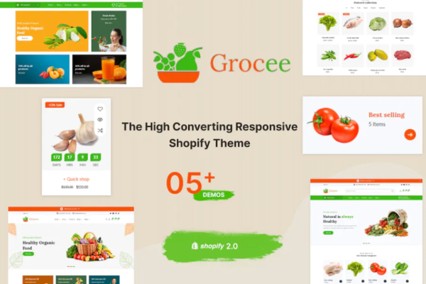 Grocee – 多用途 Shopify 主题 OS 2.0