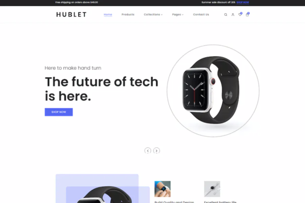 Hublet – 单品 Shopify 主题