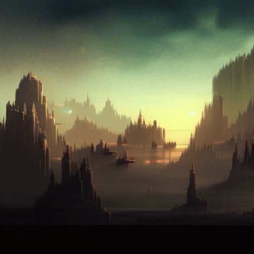 人工智能AI技术画美丽的画面!