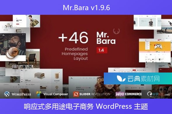 Mr.Bara v1.9.6 – 响应式多用途电子商务 WordPress 主题