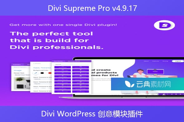 Divi Supreme Pro v4.9.17 – Divi WordPress 创意模块插件