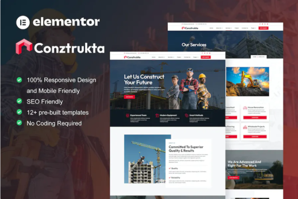 Conztrukta – 建筑服务元素模板套件