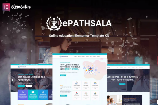 ePathsala – 在线教育元素模板套件