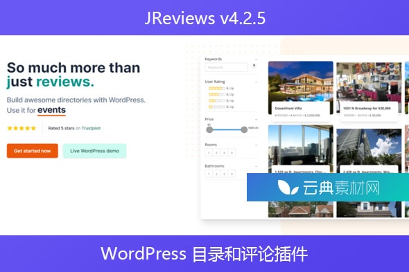 JReviews v4.2.5 – WordPress 目录和评论插件