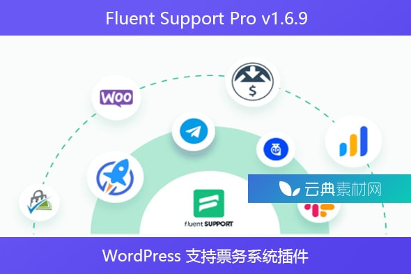 Fluent Support Pro v1.6.9 – WordPress 支持票务系统插件