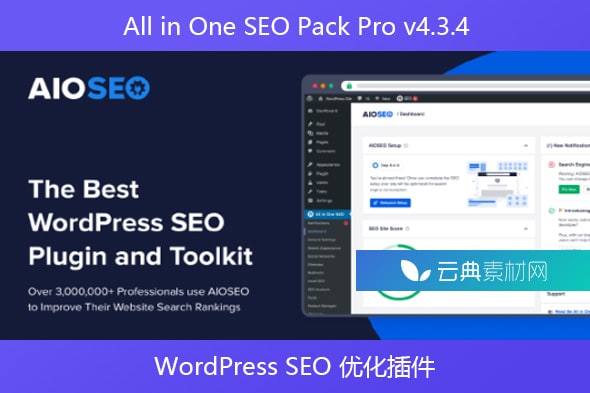 All in One SEO Pack Pro v4.3.4 – WordPress SEO 优化插件