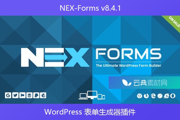 NEX-Forms v8.4.1 – WordPress 表单生成器插件