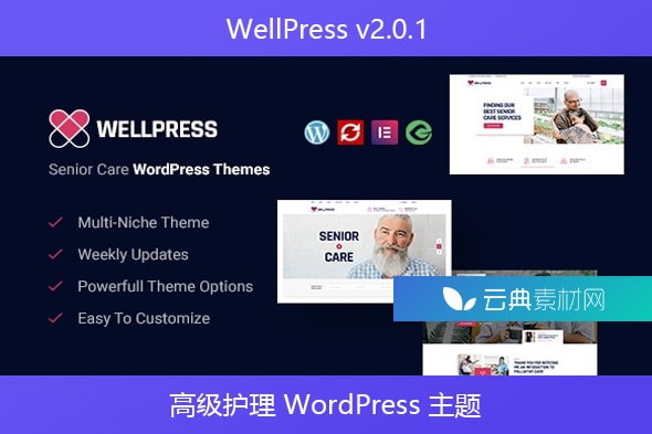 WellPress v2.0.1 – 高级护理 WordPress 主题
