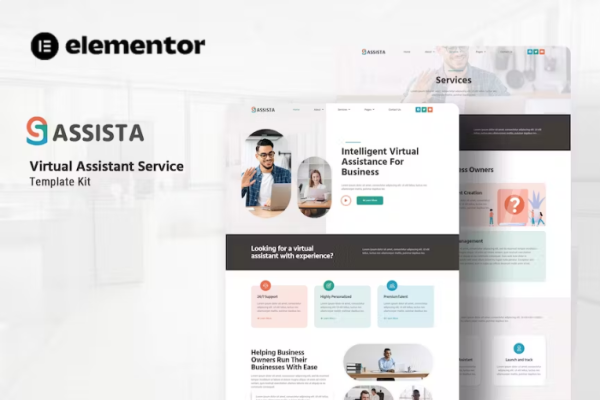 Assista – 虚拟助理服务元素模板套件