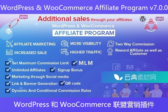 WordPress & WooCommerce Affiliate Program v7.0.0 – WordPress 和 WooCommerce 联盟营销插件
