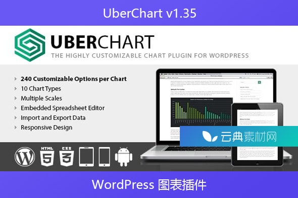 UberChart v1.35 – WordPress 图表插件