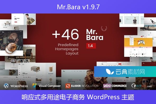 Mr.Bara v1.9.7 – 响应式多用途电子商务 WordPress 主题