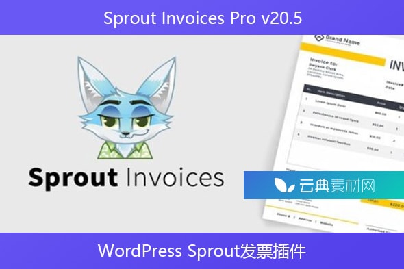 Sprout Invoices Pro v20.5 – WordPress Sprout发票插件