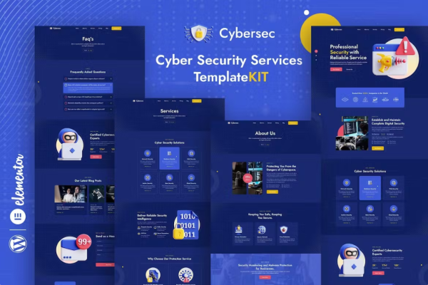 Cyber​​sec – 安全服务元素模板套件