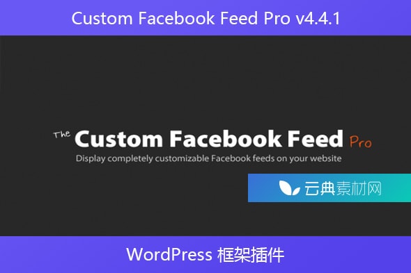 Custom Facebook Feed Pro v4.4.1 – WordPress 框架插件