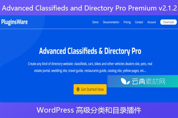 Advanced Classifieds and Directory Pro Premium v2.1.2 – WordPress 高级分类和目录插件