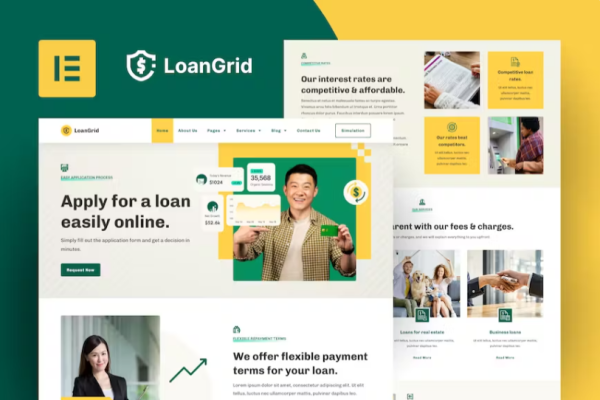 LoanGrid – 贷款和融资要素模板套件