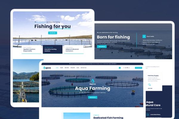 Aqovo – Aqua 农场和渔业服务 WordPress 主题