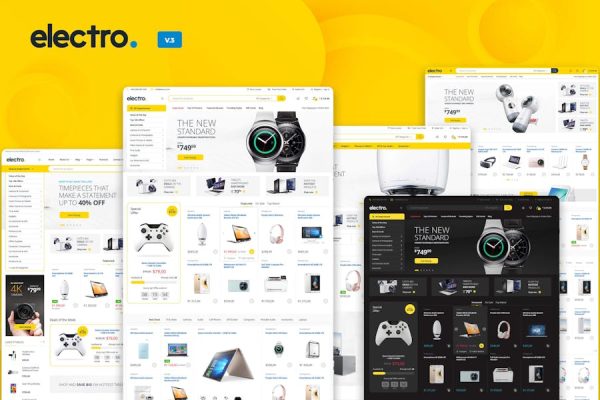 电子商店WooCommerce主题 Electro Electronics Store WooCommerce Theme 云典WordPress主题