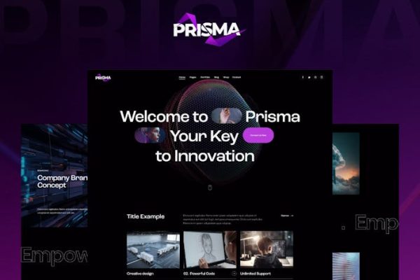 棱柱体 Prisma 云典WordPress主题