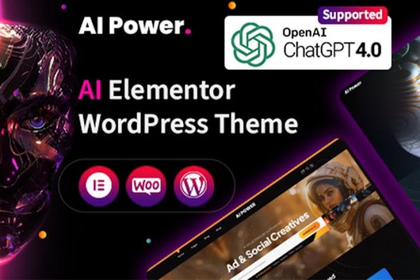 AI Power—人工神经网络AI主题 AI Power – Artificial Neural Network AI Theme 云典WordPress主题