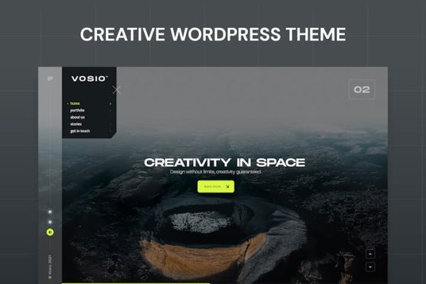 Vosio—创意WordPress组合 Vosio – Creative WordPress Portfolio 云典WordPress主题