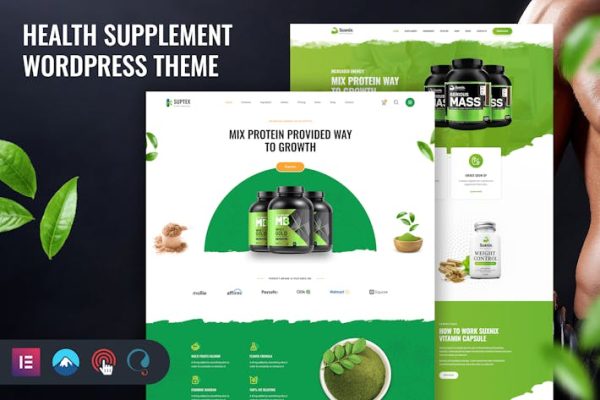 健康补充WordPress主题 Health Supplement WordPress Theme 云典WordPress主题