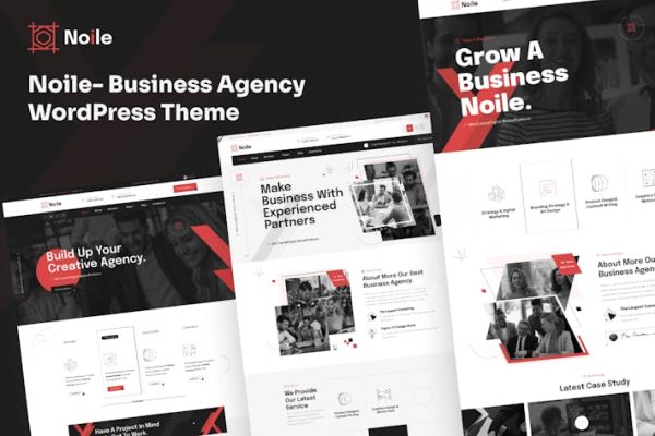 Noile—商业代理WordPress主题 Noile – Business Agency WordPress Theme 云典WordPress主题