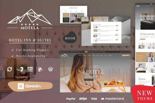 酒店预订主题酒店 Hotel Inn Booking Theme 云典WordPress主题