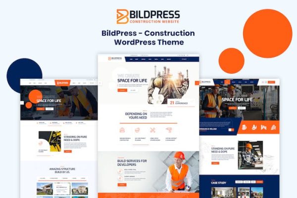 BildPress—建筑WordPress主题+RTL BildPress – Construction WordPress Theme + RTL 云典WordPress主题