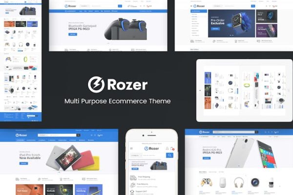 Rozer—数字电子商务WordPress主题 Rozer – Digital eCommerce WordPress Theme 云典WordPress主题