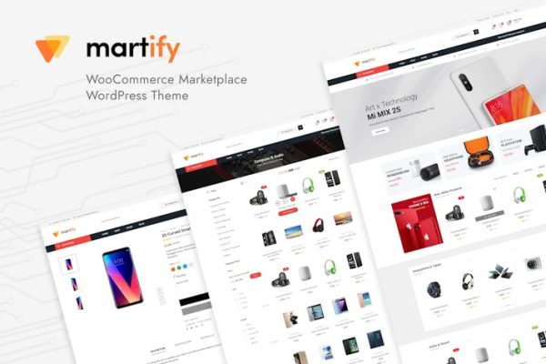 Martify—WooCommerce市场WordPress主题 Martify – WooCommerce Marketplace WordPress Theme 云典WordPress主题