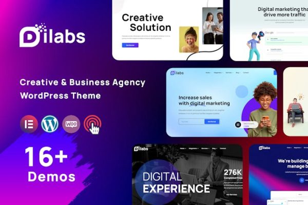 创意代理WordPress主题 Creative Agency WordPress Theme 云典WordPress主题