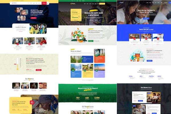 查里查萨|多用途非营利WordPress主题 Charitxa | Multipurpose Nonprofit WordPress Theme 云典WordPress主题