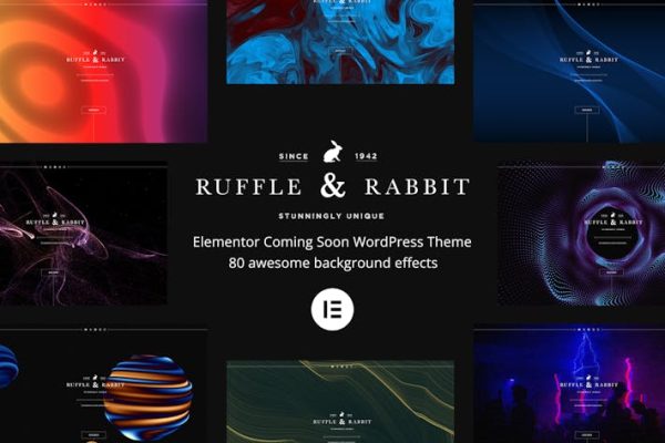 Rome—Elementor即将推出WordPress主题 Rabbit – Elementor Coming Soon WordPress Theme 云典WordPress主题